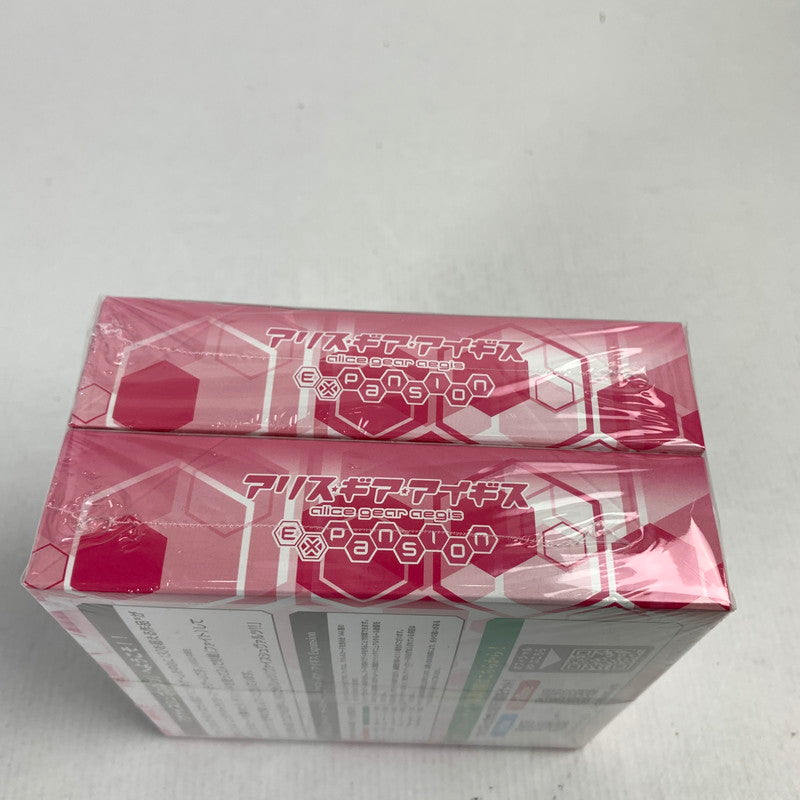 【未使用品】 ヴァイスシュヴァルツ ブースターパック アリス・ギア・アイギス Expansion　2BOX セット 081-251029-ky-27-fuz 万代Net店