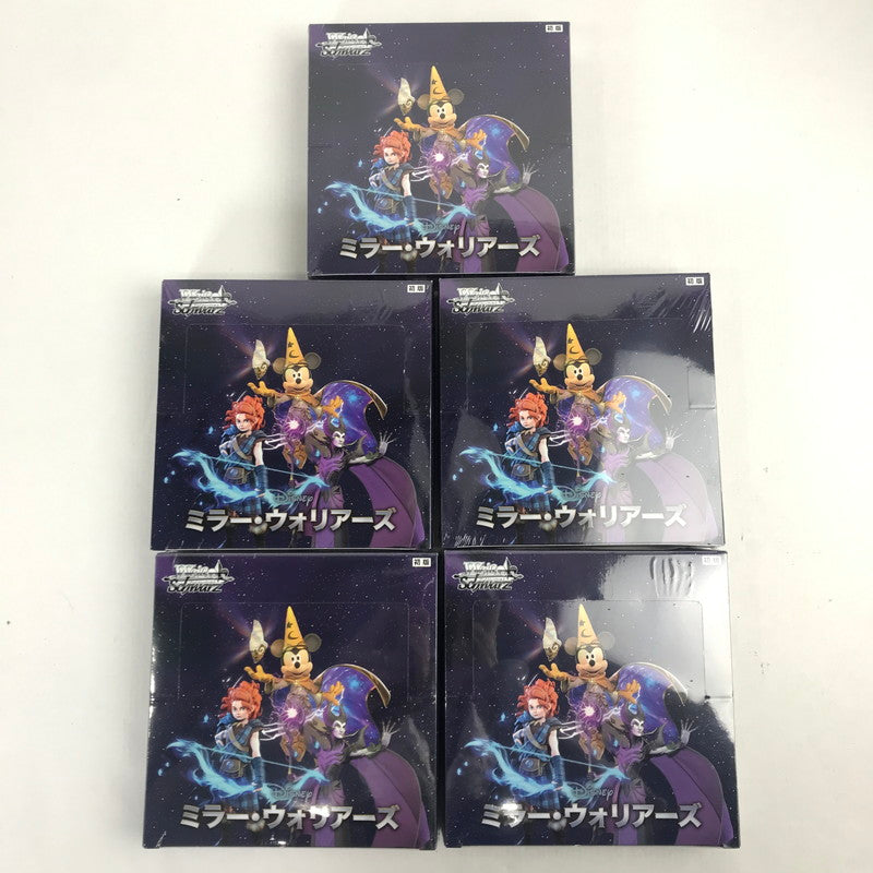 【未使用品】 ヴァイスシュヴァルツ ブースターパック Disney ミラー・ウォリアーズ×5 081-251021-MO-04-fuz 万代Net店