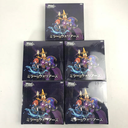 【未使用品】 ヴァイスシュヴァルツ ブースターパック Disney ミラー・ウォリアーズ×5 081-251021-MO-04-fuz 万代Net店