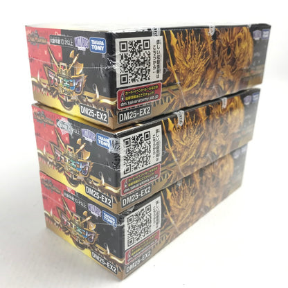 【未使用品】 デュエル・マスターズTCG 王道vs邪道 デュエキングWDreaM 2025　BOX×3 081-251021-MO-05-fuz 万代Net店