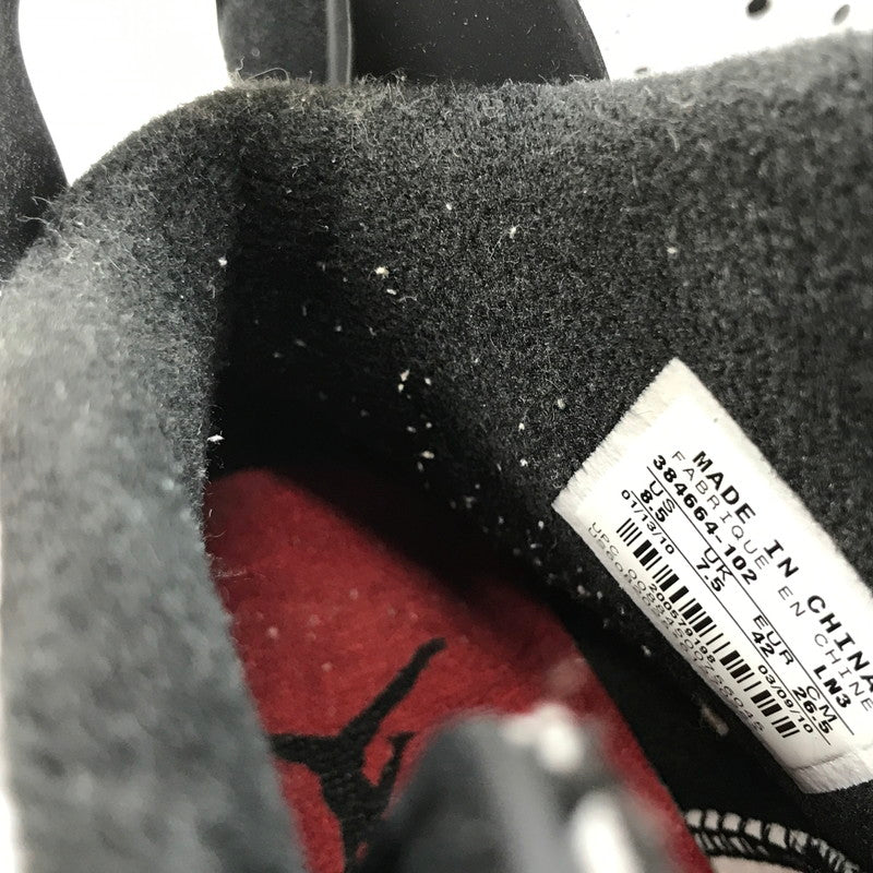 【中古品】【メンズ】 NIKE ナイキ 384664-102 AIR JORDAN 6 RETRO ”BULLS"(2010)" エアジョーダン 6 レトロ ビーユーライトエス スニーカー 靴 160-251021-mh-04-fuz サイズ：26.5 カラー：ホワイト 万代Net店