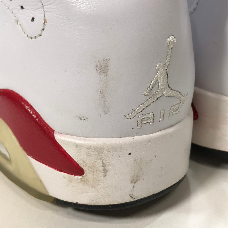 【中古品】【メンズ】 NIKE ナイキ 384664-102 AIR JORDAN 6 RETRO ”BULLS"(2010)" エアジョーダン 6 レトロ ビーユーライトエス スニーカー 靴 160-251021-mh-04-fuz サイズ：26.5 カラー：ホワイト 万代Net店