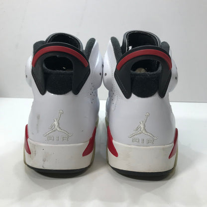 【中古品】【メンズ】 NIKE ナイキ 384664-102 AIR JORDAN 6 RETRO ”BULLS"(2010)" エアジョーダン 6 レトロ ビーユーライトエス スニーカー 靴 160-251021-mh-04-fuz サイズ：26.5 カラー：ホワイト 万代Net店