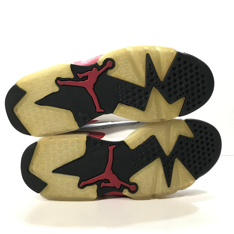 【中古品】【メンズ】 NIKE ナイキ 384664-102 AIR JORDAN 6 RETRO ”BULLS"(2010)" エアジョーダン 6 レトロ ビーユーライトエス スニーカー 靴 160-251021-mh-04-fuz サイズ：26.5 カラー：ホワイト 万代Net店