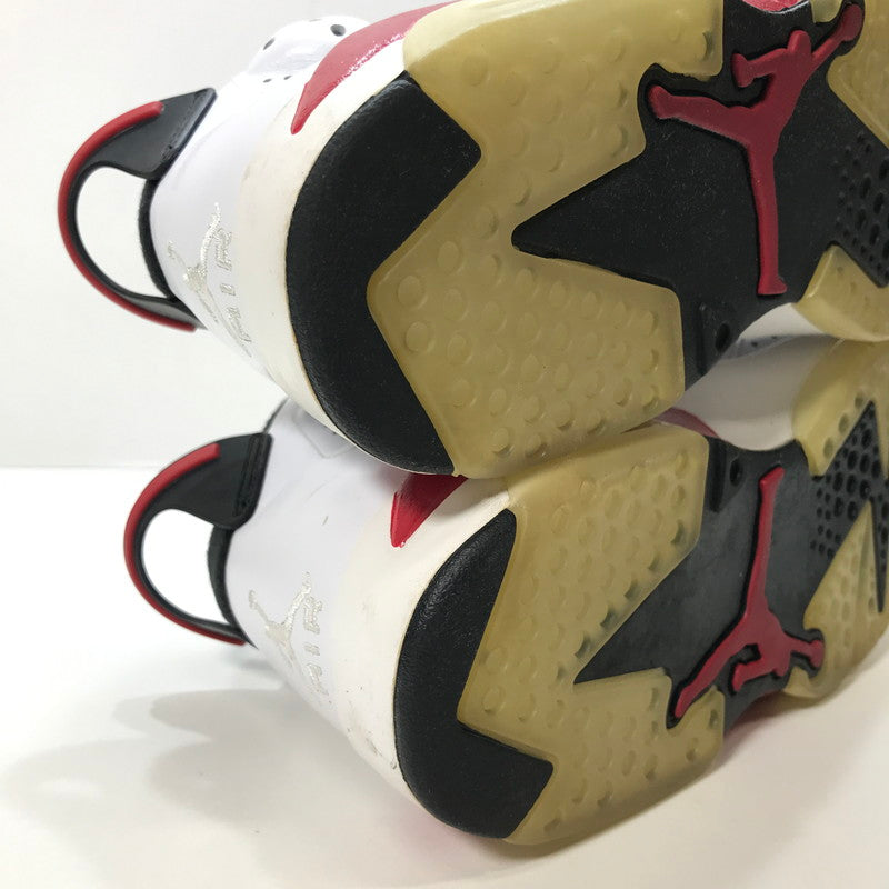 【中古品】【メンズ】 NIKE ナイキ 384664-102 AIR JORDAN 6 RETRO ”BULLS"(2010)" エアジョーダン 6 レトロ ビーユーライトエス スニーカー 靴 160-251021-mh-04-fuz サイズ：26.5 カラー：ホワイト 万代Net店