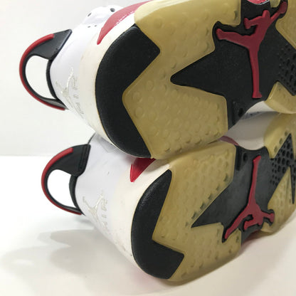 【中古品】【メンズ】 NIKE ナイキ 384664-102 AIR JORDAN 6 RETRO ”BULLS"(2010)" エアジョーダン 6 レトロ ビーユーライトエス スニーカー 靴 160-251021-mh-04-fuz サイズ：26.5 カラー：ホワイト 万代Net店