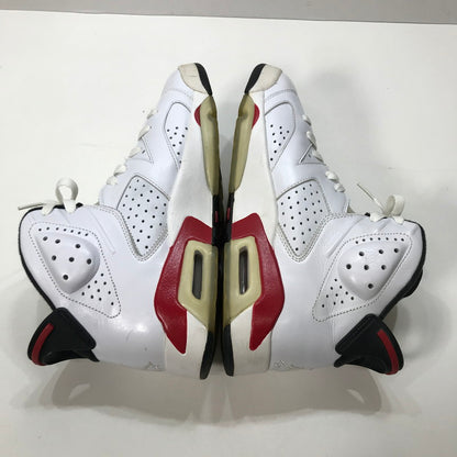 【中古品】【メンズ】 NIKE ナイキ 384664-102 AIR JORDAN 6 RETRO ”BULLS"(2010)" エアジョーダン 6 レトロ ビーユーライトエス スニーカー 靴 160-251021-mh-04-fuz サイズ：26.5 カラー：ホワイト 万代Net店