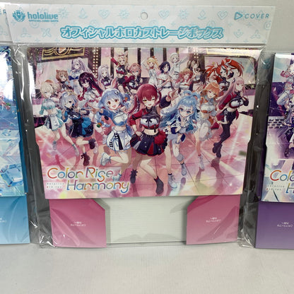 【未使用品】 hololive OFFICIAL CARD GAME オフィシャルホロカストレージボックス 6th fes. hololive STAGE1・2・3 081-251029-ky-21-fuz 万代Net店