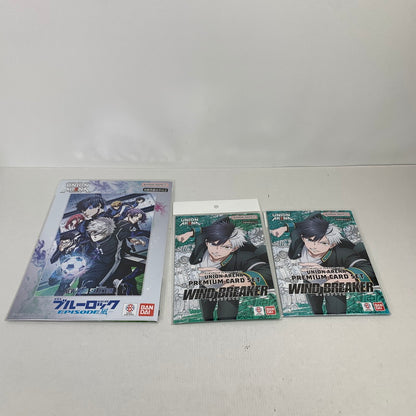 【未使用品】 UNION ARENA プレミアムカードセット WIND BREAKER×2/NEW CARD SELECTION ブルーロック -EPISODE 凪- 081-251029-ky-22-fuz 万代Net店
