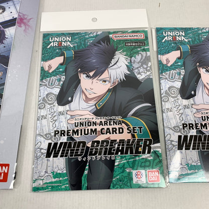 【未使用品】 UNION ARENA プレミアムカードセット WIND BREAKER×2/NEW CARD SELECTION ブルーロック -EPISODE 凪- 081-251029-ky-22-fuz 万代Net店