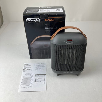 【中古品】 Delonghi HFX30C11 カプスーラ セラミックファンヒーター デロンギ 099-251219-io-12-fuz 万代Net店