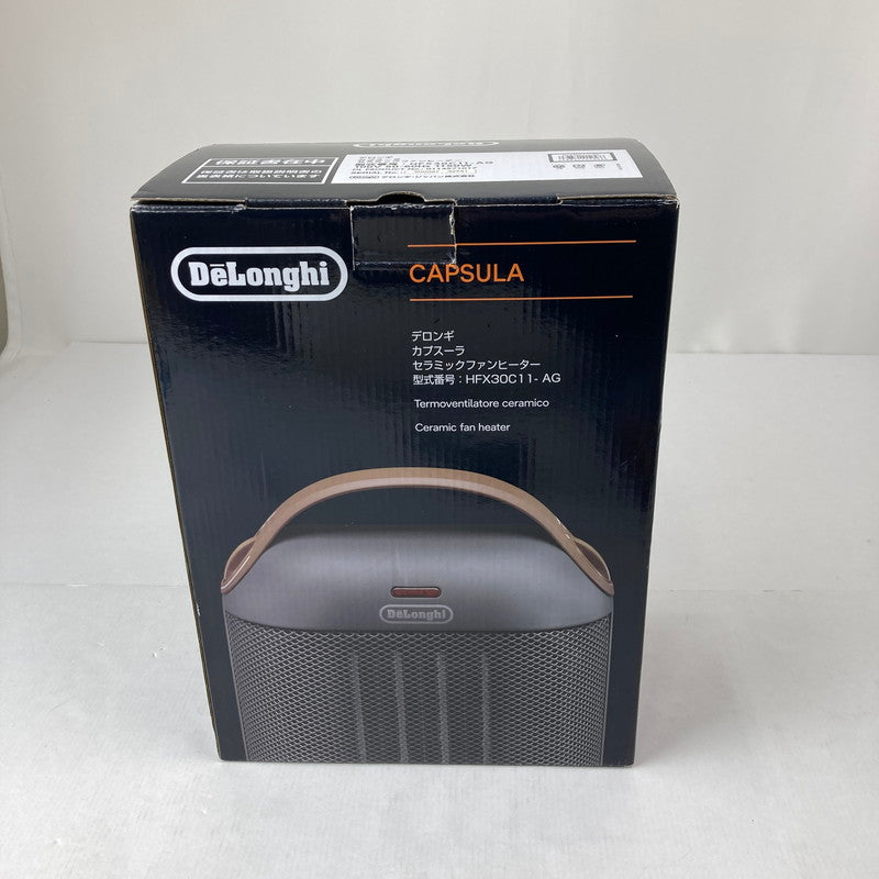 【中古品】 Delonghi HFX30C11 カプスーラ セラミックファンヒーター デロンギ 099-251219-io-12-fuz 万代Net店