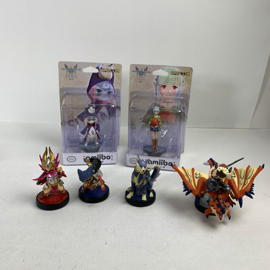 【中古品】 任天堂 amiiboセット モンスターハンター シリーズ 一部箱付き ガルク　アイルー 他 023-251029-ky-11-fuz 万代Net店