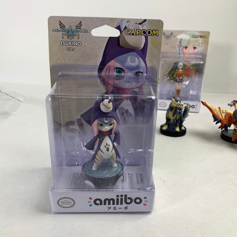 【中古品】 任天堂 amiiboセット モンスターハンター シリーズ 一部箱付き ガルク　アイルー 他 023-251029-ky-11-fuz 万代Net店