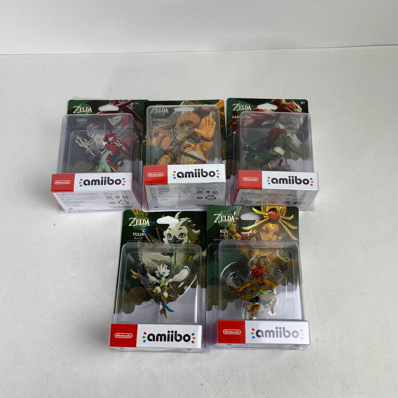 【中古美品】 任天堂 amiiboセット ゼルダの伝説 ティアーズオブキングダム 箱付き ユン坊 ガノンドロフ 他 023-251029-ky-16-fuz 万代Net店