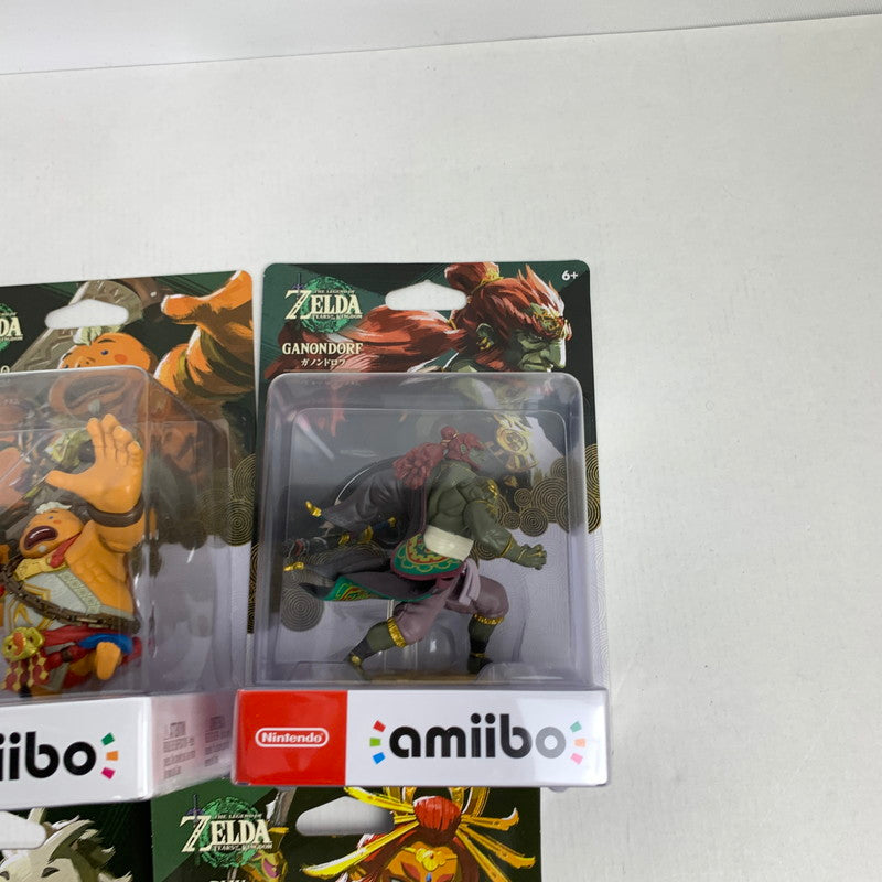 【中古美品】 任天堂 amiiboセット ゼルダの伝説 ティアーズオブキングダム 箱付き ユン坊 ガノンドロフ 他 023-251029-ky-16-fuz 万代Net店