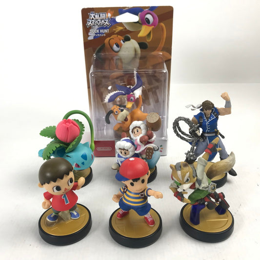 【中古美品】 amiboセット アミーボ 大乱闘スマッシュブラザーズ 023-251025-io-14-fuz 万代Net店