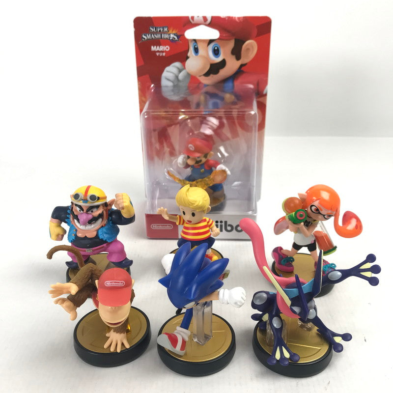 【中古美品】 amiboセット アミーボ 大乱闘スマッシュブラザーズ 023-251025-io-15-fuz 万代Net店