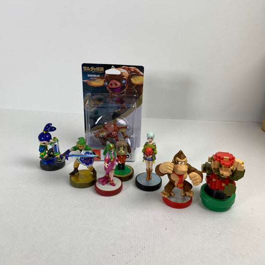 【中古品】 任天堂 amiiboセット 一部箱付き マリオ ゼルダ ドンキーコング スプラ 他 023-251029-ky-13-fuz 万代Net店
