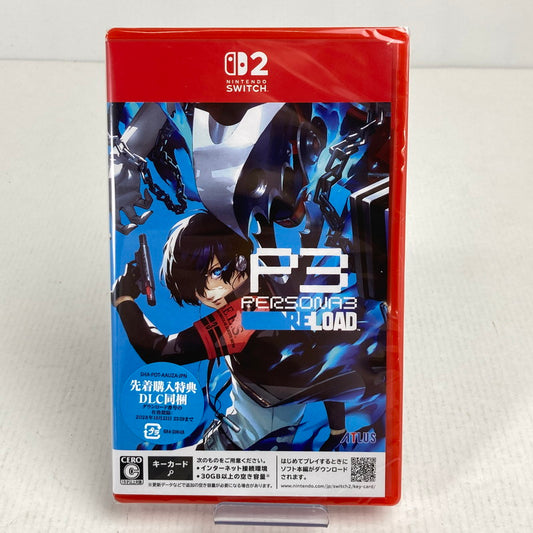 【中古美品】 未使用 未開封 Nintendo Switch 2 ニンテンドー スイッチ ツー ソフト ペルソナ３ リロード [CERO区分_C/ 15歳以上対象] 029-251214-mh-12-fuz 万代Net店