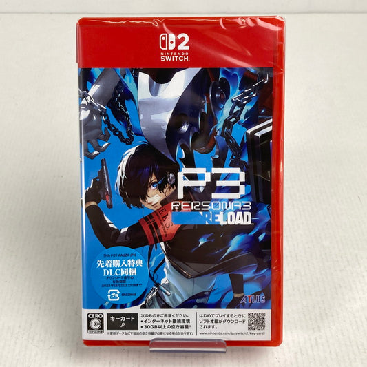 【中古美品】 未使用 未開封 Nintendo Switch 2 ニンテンドー スイッチ ツー ソフト ペルソナ３ リロード [CERO区分_C/ 15歳以上対象] 029-251214-mh-11-fuz 万代Net店