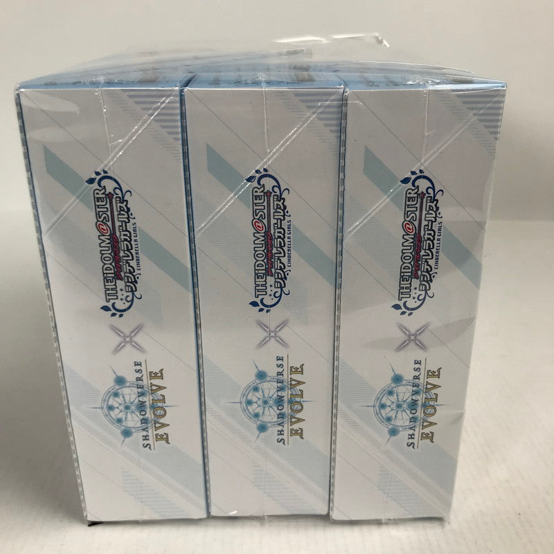 【未使用品】 Shadowverse EVOLVE コラボパック 「アイドルマスター シンデレラガールズ」3BOX 081-251029-ky-03-fuz 万代Net店