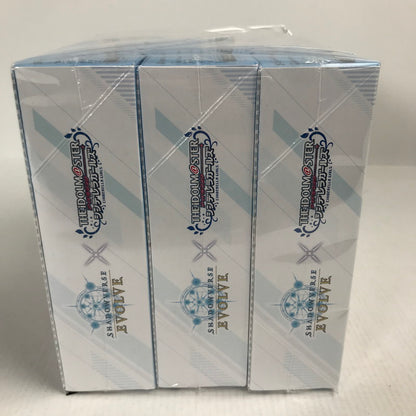 【未使用品】 Shadowverse EVOLVE コラボパック 「アイドルマスター シンデレラガールズ」3BOX 081-251029-ky-03-fuz 万代Net店