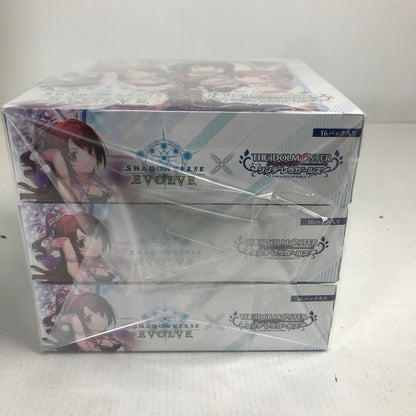 【未使用品】 Shadowverse EVOLVE コラボパック 「アイドルマスター シンデレラガールズ」3BOX セット 081-251029-ky-01-fuz 万代Net店