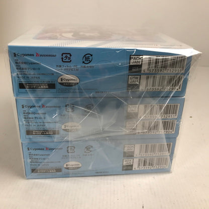 【未使用品】 Shadowverse EVOLVE コラボパック 「アイドルマスター シンデレラガールズ」3BOX セット 081-251029-ky-01-fuz 万代Net店