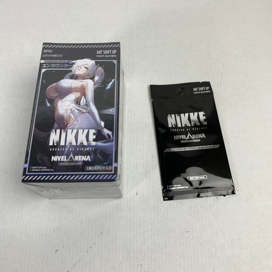 【未使用品】 勝利の女神：NIKKE NIVEL ARENA ブースターパック BOX プロモカード付き 080-251029-ky-39-fuz 万代Net店