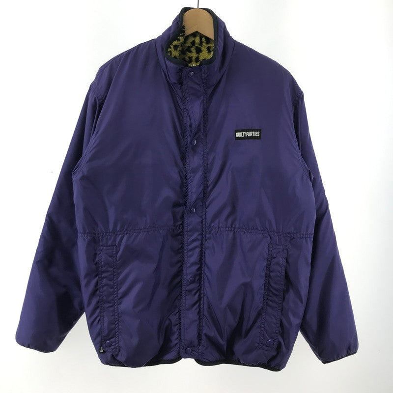 【中古品】【メンズ】 WACKO MARIA ワコマリア REVERSIBLE BOA FLEECE JACKET リバーシブル ボア フリース ジャケット アウター コート 古着 140-251024-mh-04-fuz サイズ：M カラー：パープル 万代Net店