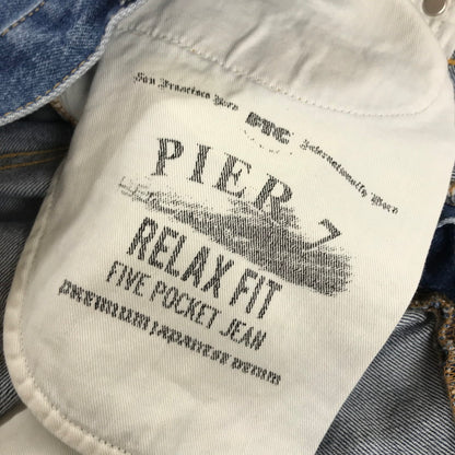 【中古品】【メンズ】 FTC エフティーシー PIER7-RELAX FIT ”MID WASH" ピアセブン リラックス フィット ボトムス デニム ジーンズ パンツ 古着 153-251024-mh-08-fuz サイズ：32 カラー：インディゴ 万代Net店
