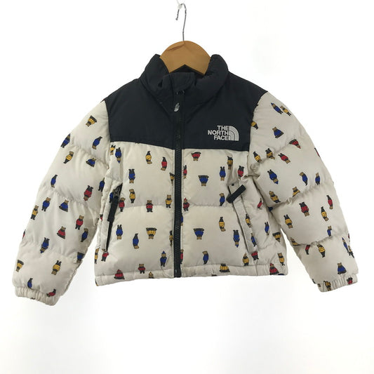 【中古品】【キッズ】 THE NORTH FACE ザ・ノース・フェイス ヌプシ ジャケット NUPTSE JACKET ダウンジャケット NDJ51921R 173-260114-ky-66-fuz サイズ：3T カラー：ホワイト 万代Net店