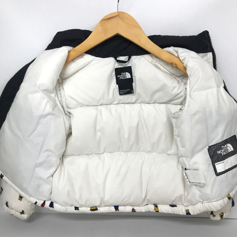 【中古品】【キッズ】 THE NORTH FACE ザ・ノース・フェイス ヌプシ ジャケット NUPTSE JACKET ダウンジャケット NDJ51921R 173-260114-ky-66-fuz サイズ：3T カラー：ホワイト 万代Net店