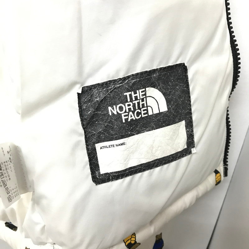 【中古品】【キッズ】 THE NORTH FACE ザ・ノース・フェイス ヌプシ ジャケット NUPTSE JACKET ダウンジャケット NDJ51921R 173-260114-ky-66-fuz サイズ：3T カラー：ホワイト 万代Net店