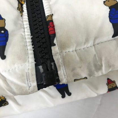 【中古品】【キッズ】 THE NORTH FACE ザ・ノース・フェイス ヌプシ ジャケット NUPTSE JACKET ダウンジャケット NDJ51921R 173-260114-ky-66-fuz サイズ：3T カラー：ホワイト 万代Net店