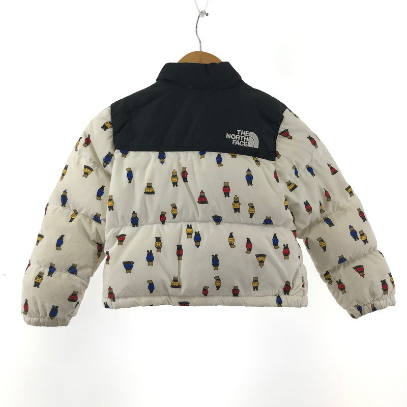 【中古品】【キッズ】 THE NORTH FACE ザ・ノース・フェイス ヌプシ ジャケット NUPTSE JACKET ダウンジャケット NDJ51921R 173-260114-ky-66-fuz サイズ：3T カラー：ホワイト 万代Net店