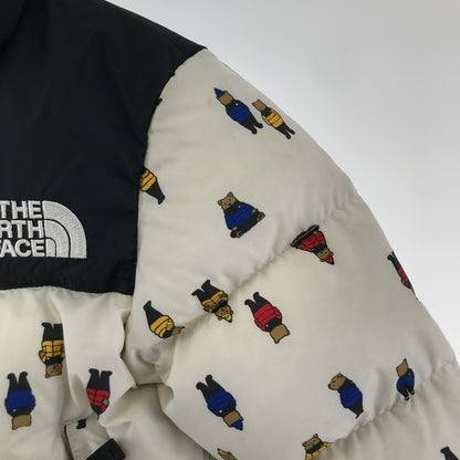 【中古品】【キッズ】 THE NORTH FACE ザ・ノース・フェイス ヌプシ ジャケット NUPTSE JACKET ダウンジャケット NDJ51921R 173-260114-ky-66-fuz サイズ：3T カラー：ホワイト 万代Net店