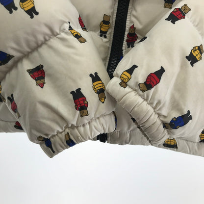 【中古品】【キッズ】 THE NORTH FACE ザ・ノース・フェイス ヌプシ ジャケット NUPTSE JACKET ダウンジャケット NDJ51921R 173-260114-ky-66-fuz サイズ：3T カラー：ホワイト 万代Net店