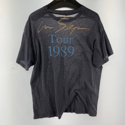 【中古品】【メンズ】 USED STEVIE RAY VAUGHAN TOUR SS TEE スティーブ レイ 145-251025-st-01-fuz サイズ：不明 カラー：ブラック 万代Net店