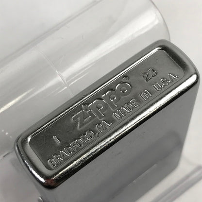 【中古品】 ZIPPO オイルライター 喫煙具 23年製 シルバー 痛風寸前 箱付属 ライター 206-260206-io-04-fuz 万代Net店