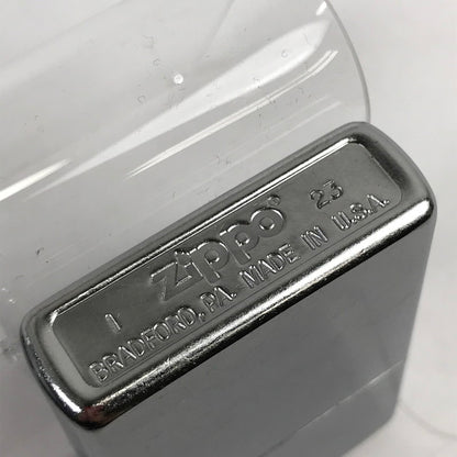 【中古品】 ZIPPO オイルライター 喫煙具 明日から本気 23年製 シルバー 箱付属 206-260206-io-05-fuz 万代Net店
