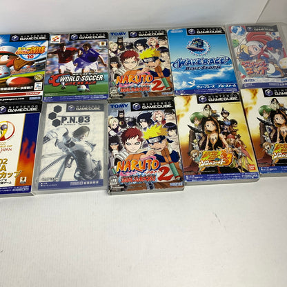 【現状渡し品】 ゲームキューブ 本体 コントローラー ソフト19本セット 　パワプロ ナルト キン肉マン 他 023-251029-ky-37-fuz 万代Net店