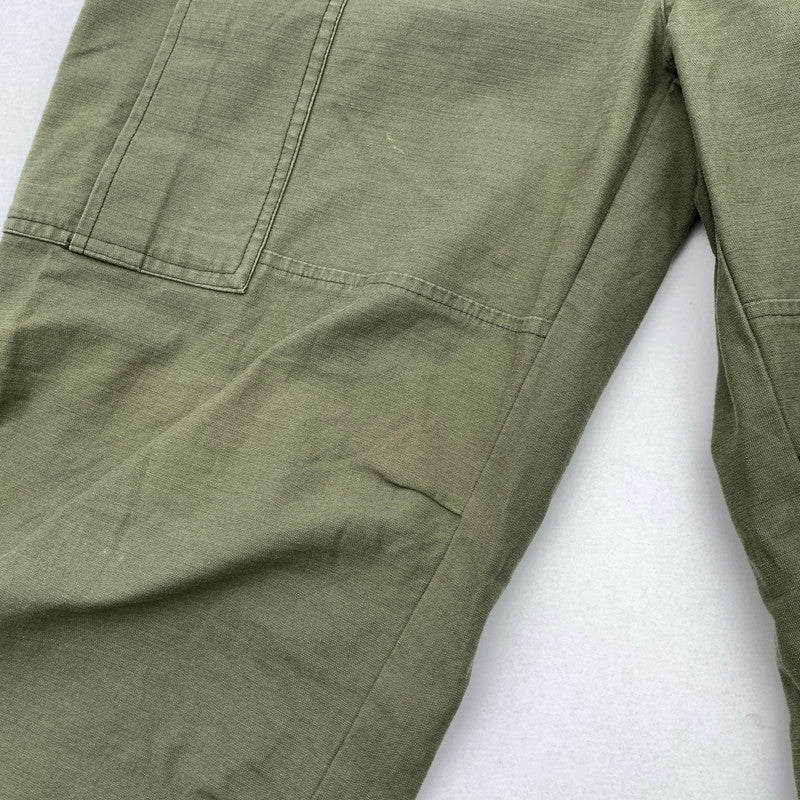 【中古品】【メンズ】 ROUND HOUSE ラウンドハウス ペインタ―パンツ ボトムス ブランド 古着 156-260411-gm-43-fuz サイズ：S カラー：カーキ 万代Net店