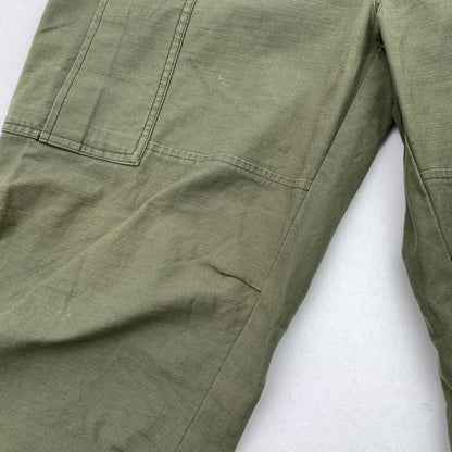 【中古品】【メンズ】 ROUND HOUSE ラウンドハウス ペインタ―パンツ ボトムス ブランド 古着 156-260411-gm-43-fuz サイズ：S カラー：カーキ 万代Net店