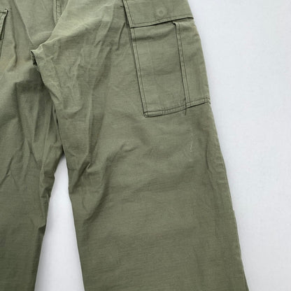 【中古品】【メンズ】 ROUND HOUSE ラウンドハウス ペインタ―パンツ ボトムス ブランド 古着 156-260411-gm-43-fuz サイズ：S カラー：カーキ 万代Net店