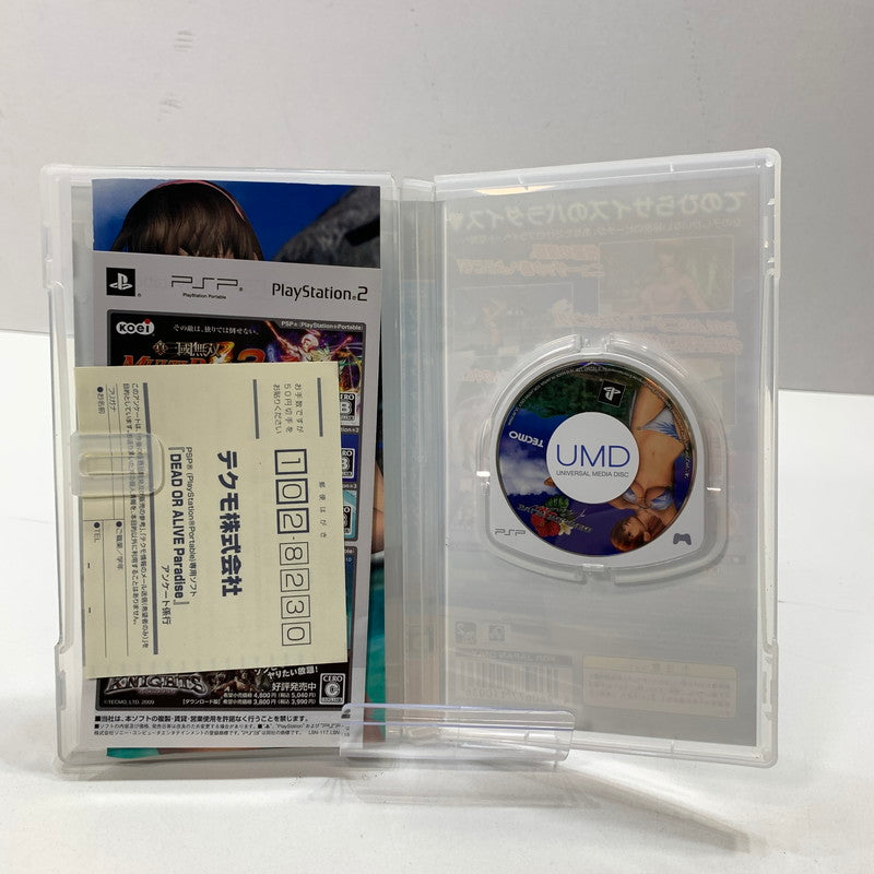 【中古美品】 PlayStation Portable PSP プレイステーション ポータブル ソフト DEAD OR ALIVE Paradise デッド オア アライブ パラダイス (ACT) [CERO区分_D / 17歳以上対象] 023-251027-mh-18-fuz 万代Net店