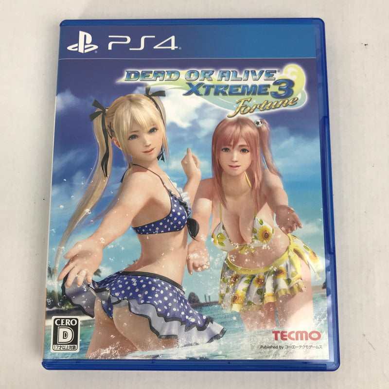 【中古美品】 PlayStation4 PS4 プレイステーション4 プレステ4 ソフト DEAD OR ALIVE Xtreme 3 Fortune デッドオアアライブ [CERO区分_D / 17歳以上対象] 027-251031-mh-19-fuz 万代Net店