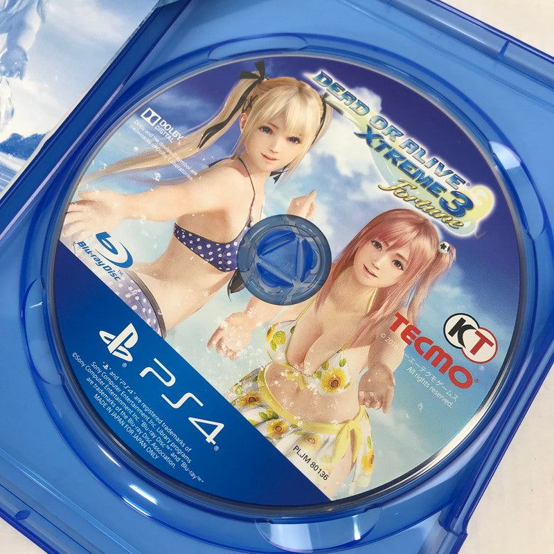 【中古美品】 PlayStation4 PS4 プレイステーション4 プレステ4 ソフト DEAD OR ALIVE Xtreme 3 Fortune デッドオアアライブ [CERO区分_D / 17歳以上対象] 027-251031-mh-19-fuz 万代Net店