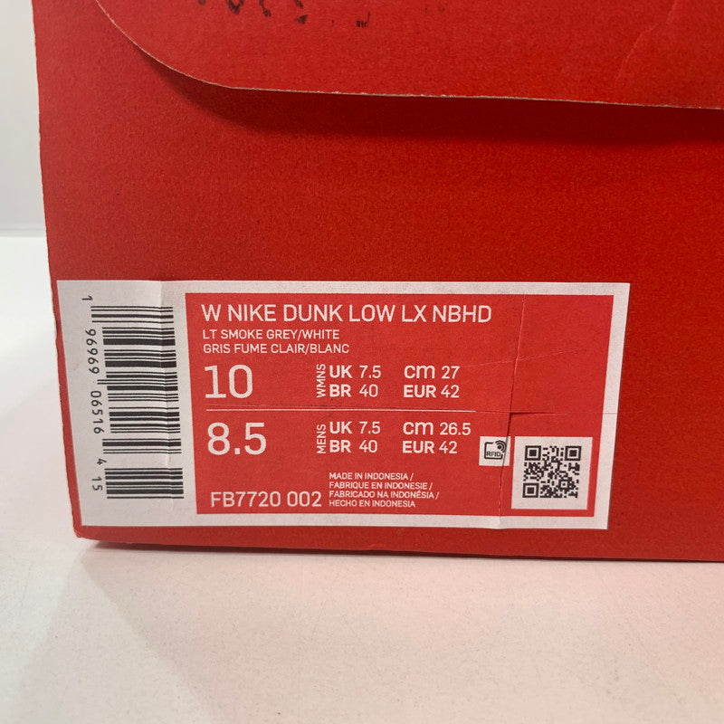 【中古品】【レディース】 NIKE ナイキ FB7720-002 WOMEN'S DUNK LOW "LIGHT SMOKE GREY" ウィメンズ ダンク ロー ライトスモークグレー スニーカー 靴 160-251030-mh-10-fuz サイズ：27 カラー：グレー 万代Net店